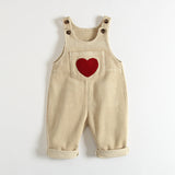 Charming Corduroy Love Embroidered Jumpsuit - Ju Ju Jam Brand