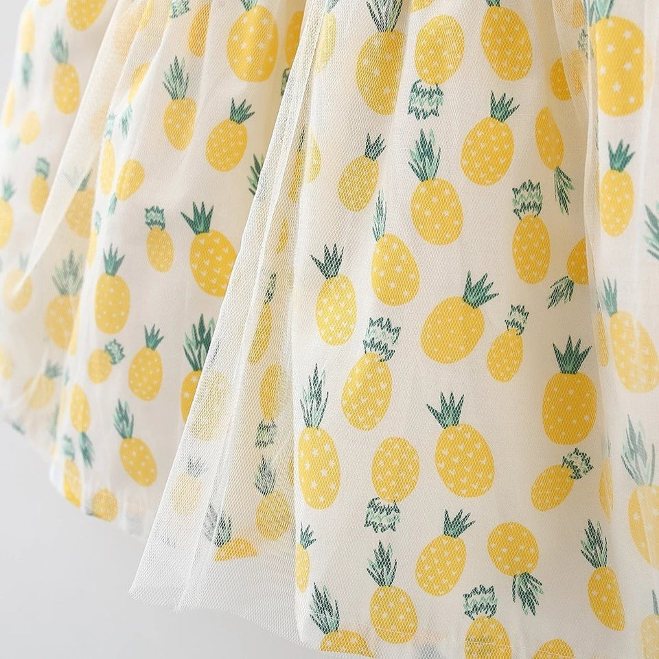 Pineapple Fairy Girls Dress