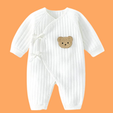 Side Knot Cute Baby Boy and Girl Romper Jumpsuit