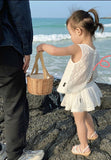 Beach Breeze Girls Set by Ju Ju Jam – Stylish and comfy two-piece set for girls, perfect for warm weather and beach outings.
