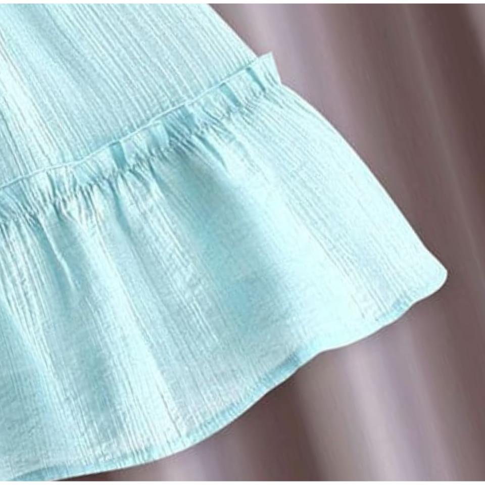 Pearl Neck Rich Girls Dress