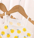 Ju Ju Jam girls' summer set with colorful fruit prints on a sleeveless top and shorts