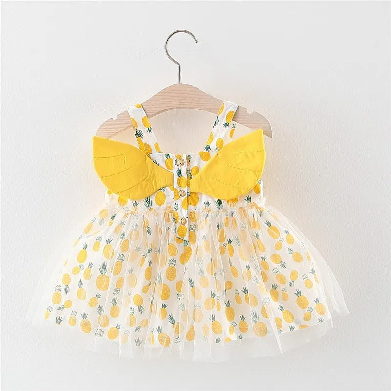 Pineapple Fairy Girls Dress