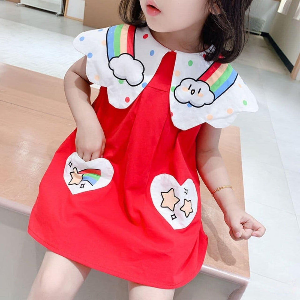 Rainbow Dreams Girls Dress