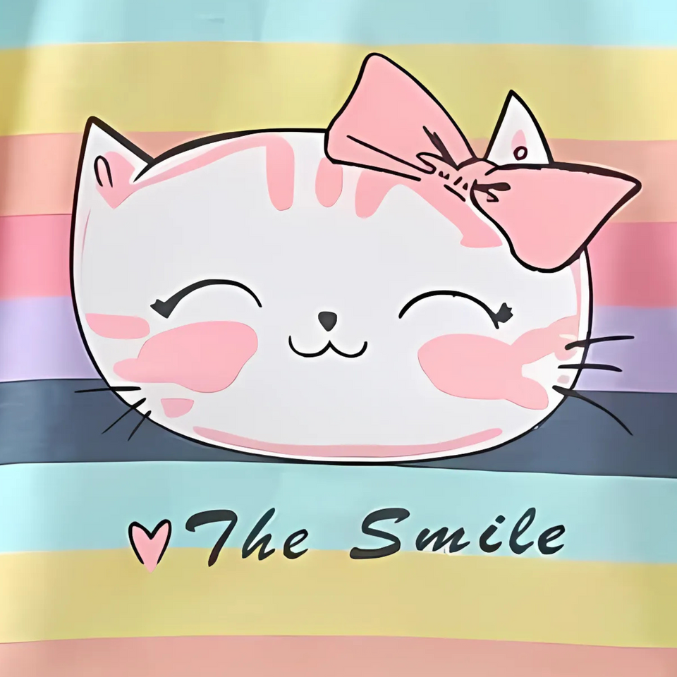 The Smile Colourful Striped Baby Girls Set