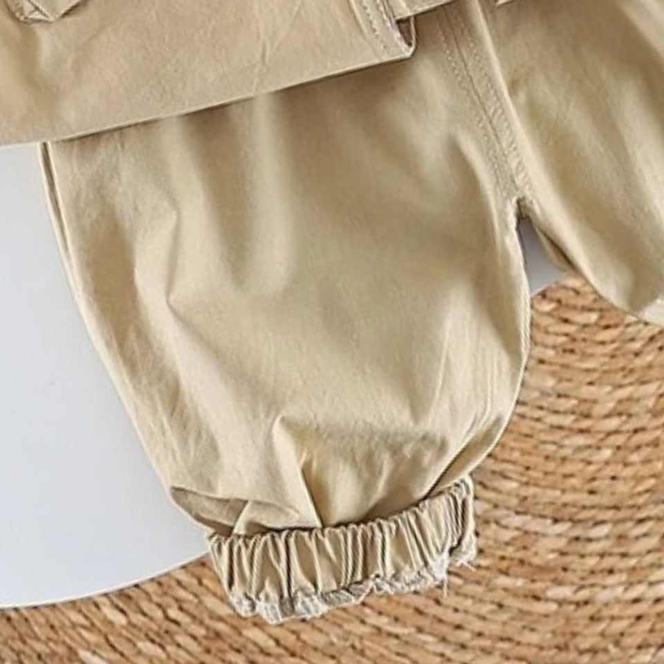 Cool Boys Beige Stylish Set