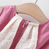 Sparkly Bunny Ears Girls Dress