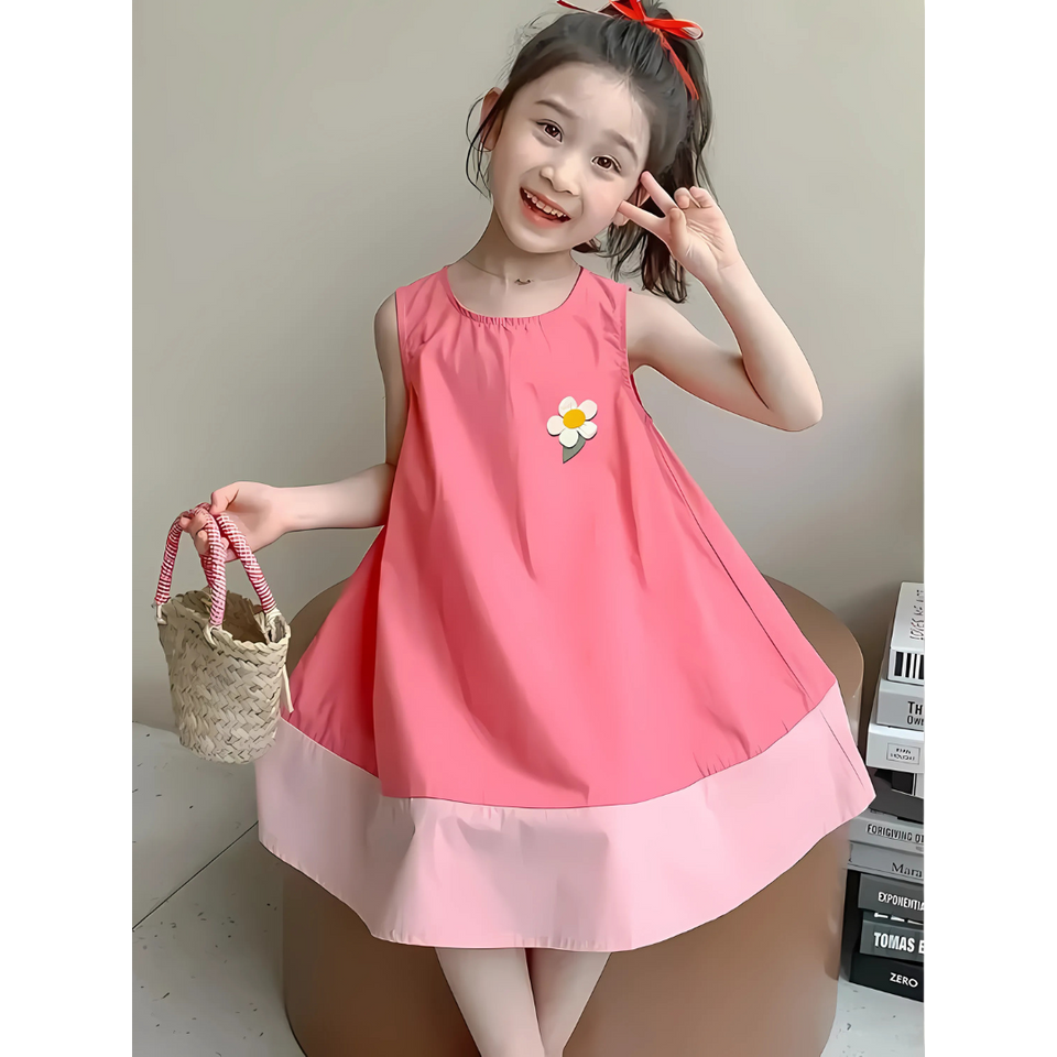 A-Line Sweetheart Girls Dress