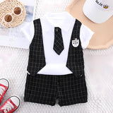Gentleman Boys Party Set With Tie