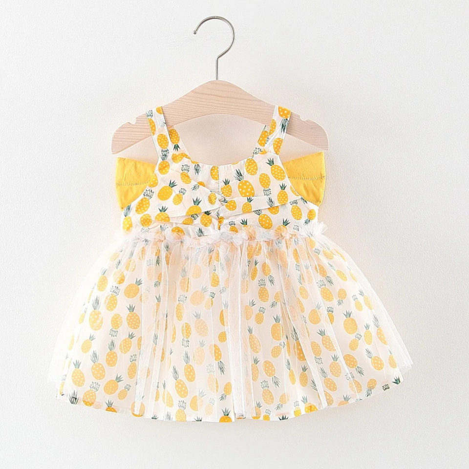 Pineapple Fairy Girls Dress