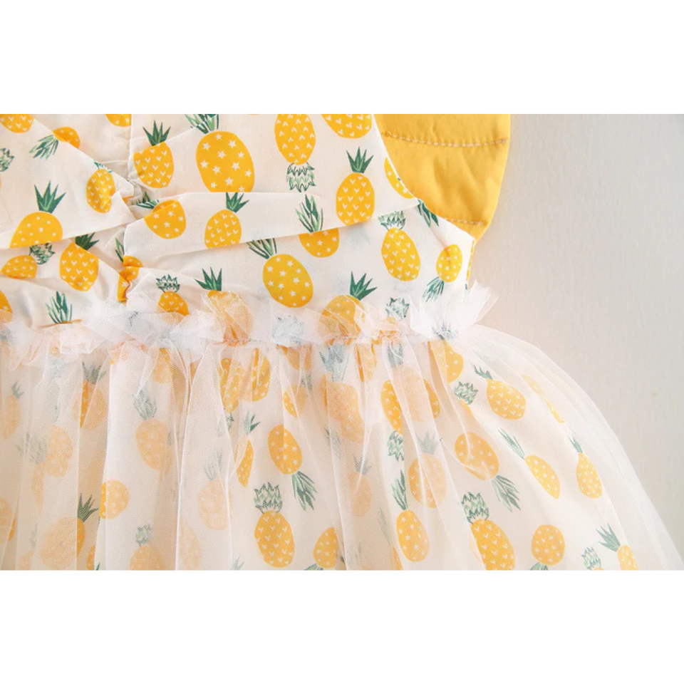 Pineapple Fairy Girls Dress