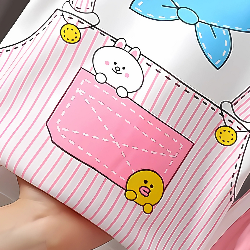 Girls Pink Lounge Set