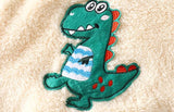 Ju Ju Jam Cozy Dino Boys and Girls Plush Set ā a cuddly and stylish outfit for little dino enthusiasts.