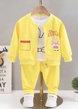 Best Friend Three-Piece Yellow Girls Set