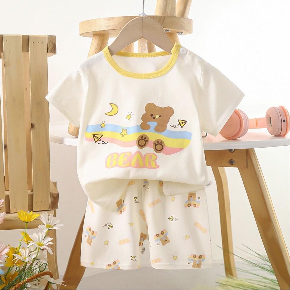 Cuddle Time Baby Girls Lounge Set