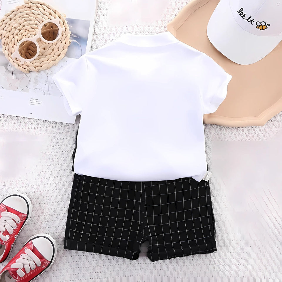 Gentleman Boys Party Set With Tie