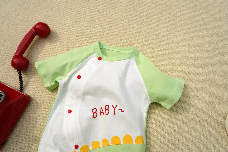 Side Snap Baby Boys and Girls Romper