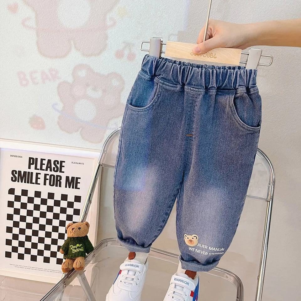 Pink Stylish Shirt with Jeans Girls Set