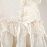 Lace Girls Calm Dress With Sling Bag