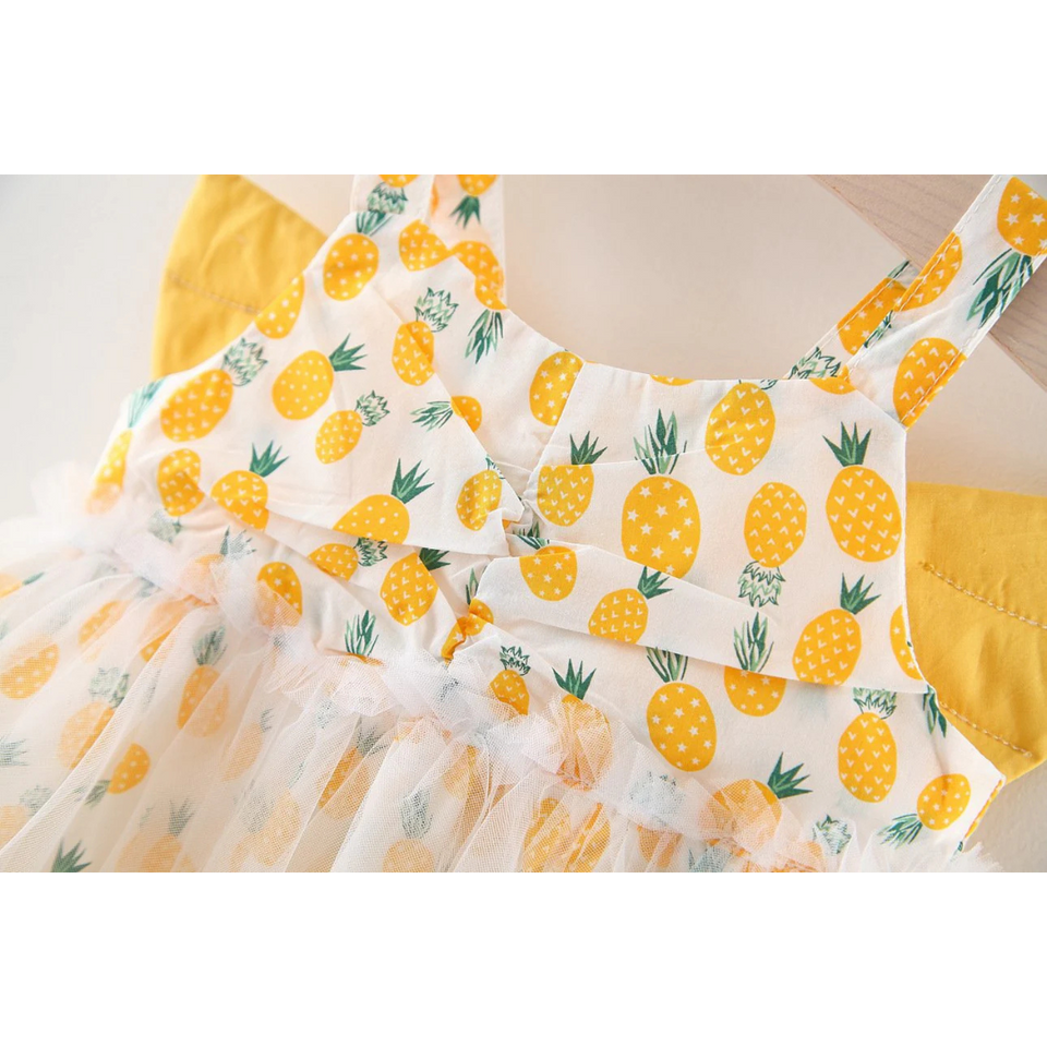Pineapple Fairy Girls Dress