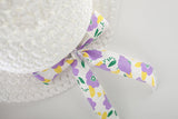 Lavender Bow Girls Dress With Hat