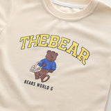 Stylish The Bear Tee and Shorts Boys Set by Ju Ju Jam