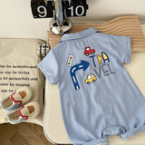 Ju Ju Jam Travel Baby Romper ā Front View