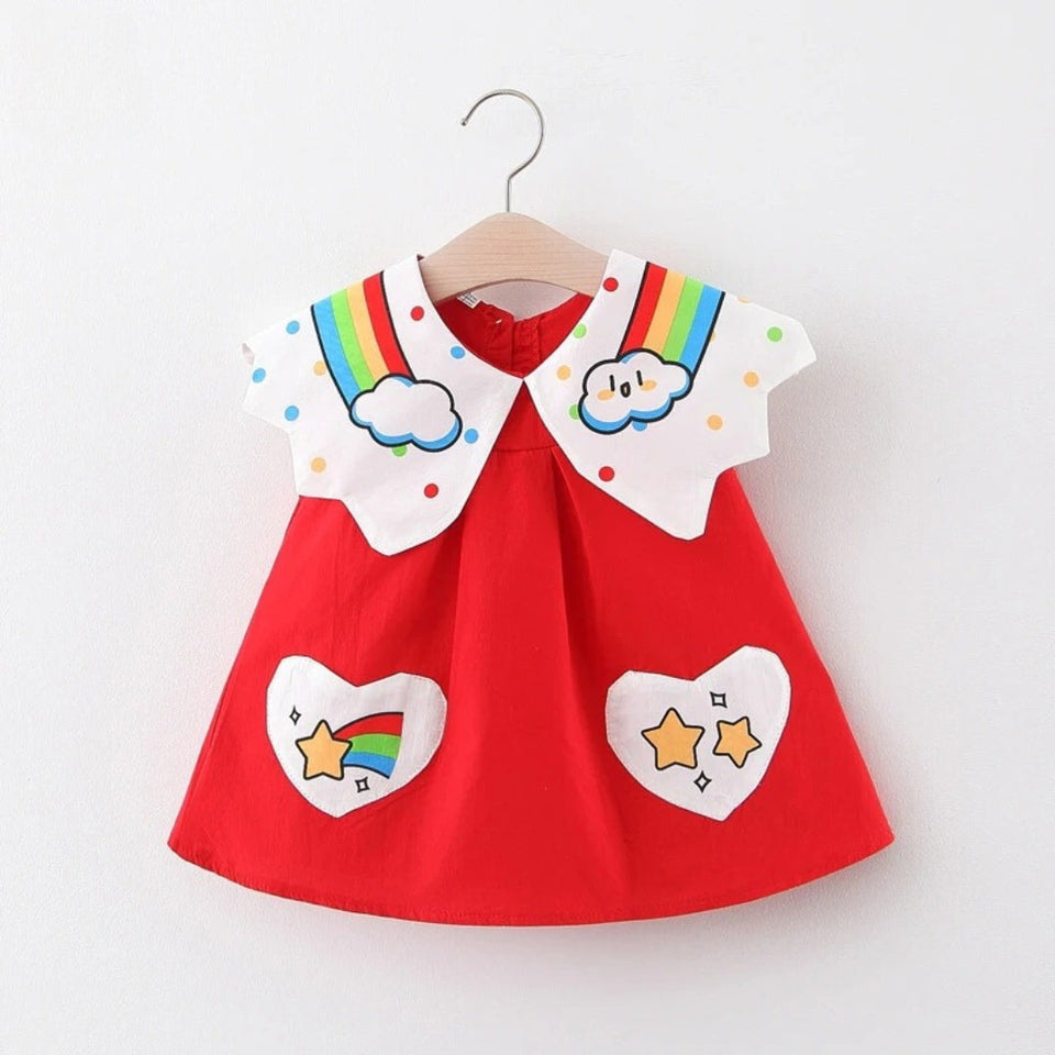 Rainbow Dreams Girls Dress