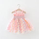 Ju Ju Jam girls' dress featuring a whimsical butterfly motif