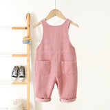 Ju Ju Jam Corduroy Love Embroidered Jumpsuit - Back View