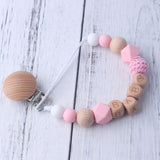 Personalized Baby Name Wood Chain (In Colours)