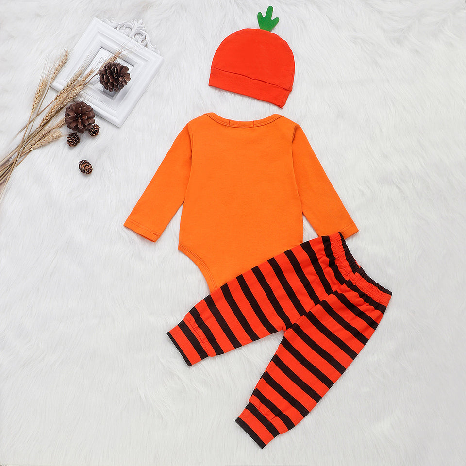 3 Piece - My First Halloween Orange Set