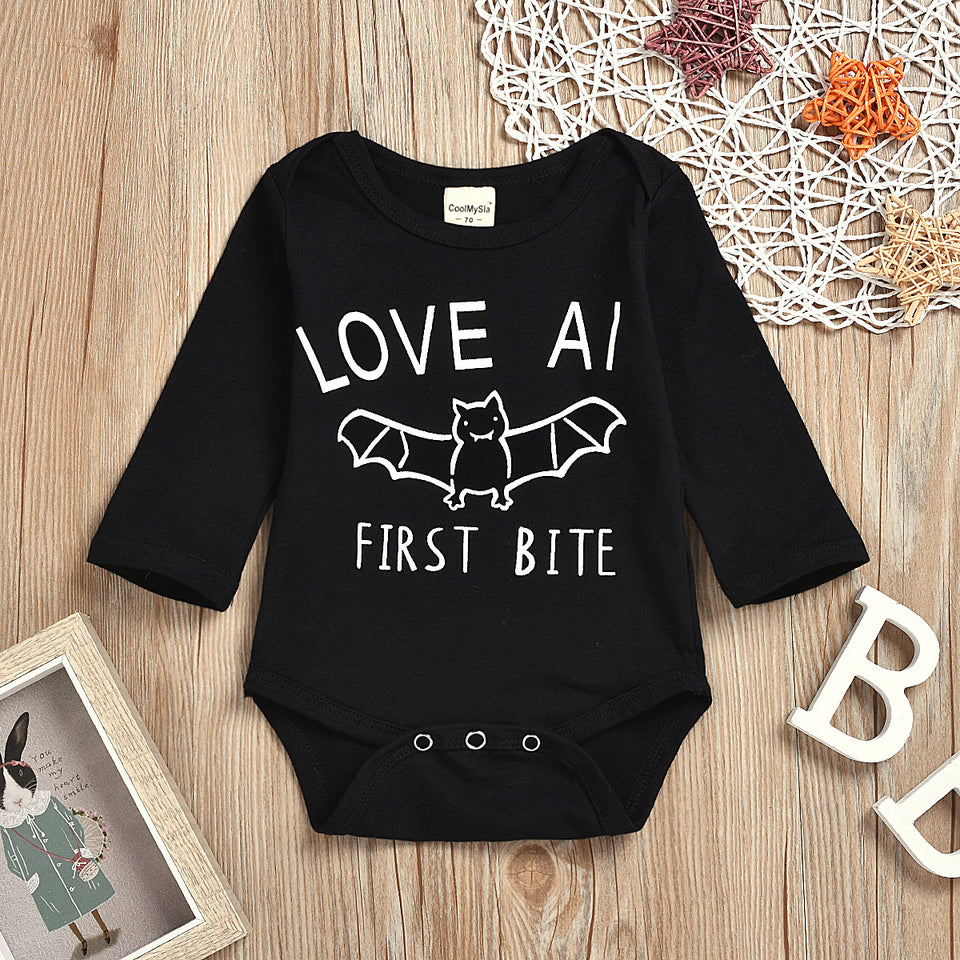 Love At First Bite Bat Onesie