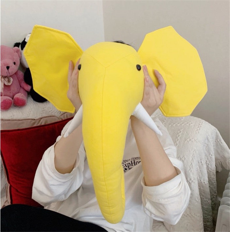 3D Animal Head Wall Mount - Cute Kid's Room Ornament