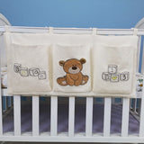 Baby Crib Storage Caddy - Three Dimensional Corduroy