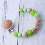 Personalized Baby Name Wood Chain (In Colours)