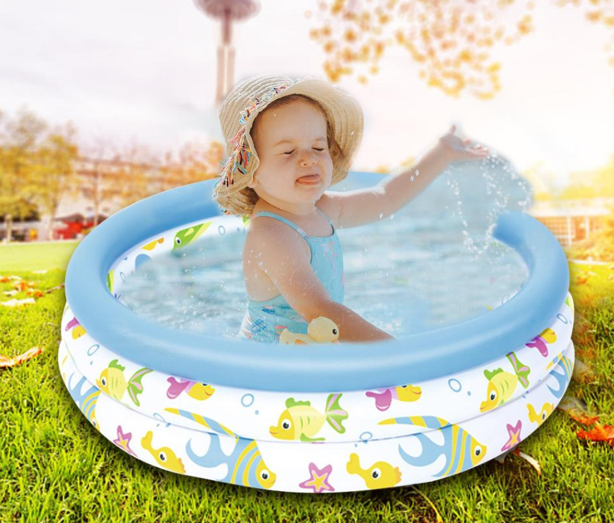 Inflatable baby discount swimming pool