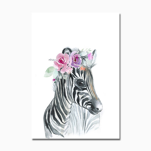 Creative Animal Prints - Flower Crown