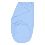 Nordic Themed Baby Sleeping Bag With Knot Hat -  100% Pure Cotton