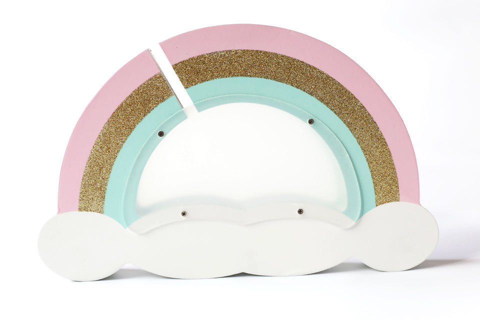 Nordic Style Rainbow Piggy Bank - Room Decor for Kids