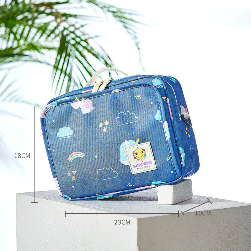 Colorful Printed Waterproof Diaper Storage Bag