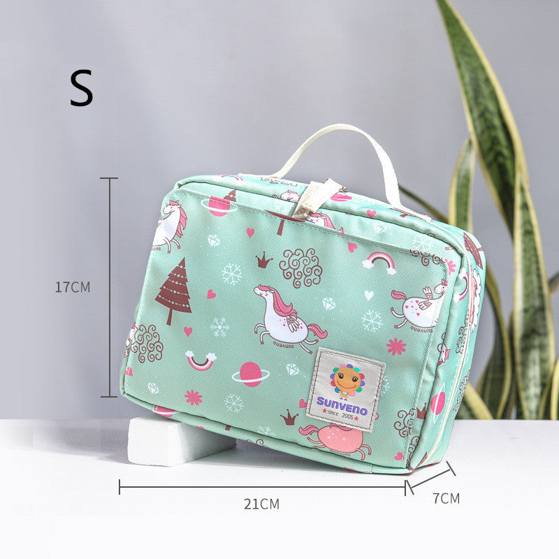 Colorful Printed Waterproof Diaper Storage Bag