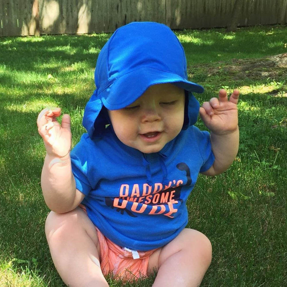 Anti-UV Summer Cap (Happy Beach Day Out)