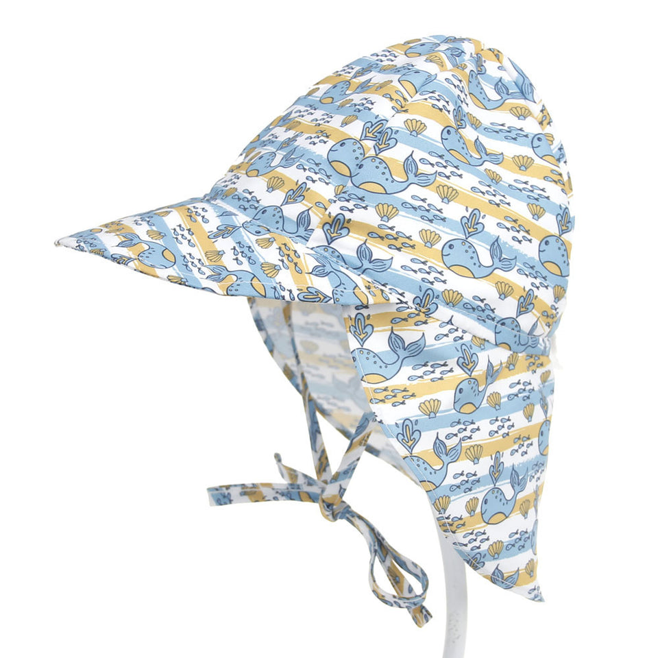Anti-UV Summer Cap (Happy Beach Day Out)