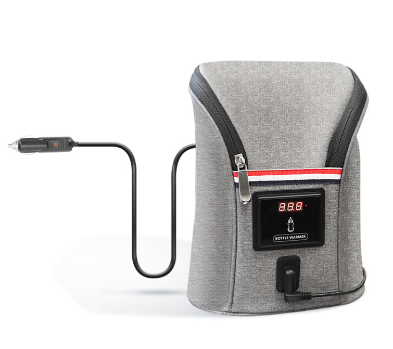 Portable Baby Bottle Warmer - With Temperature Display