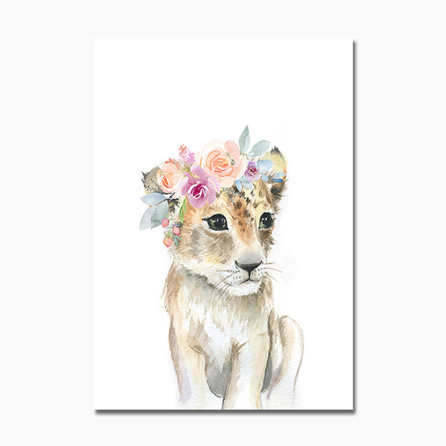 Creative Animal Prints - Flower Crown