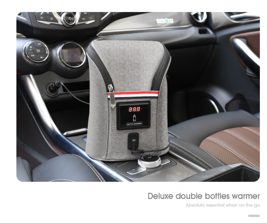 Portable Baby Bottle Warmer - With Temperature Display
