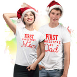 First Christmas as Mom/Dad T-shirts