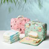 Colorful Printed Waterproof Diaper Storage Bag