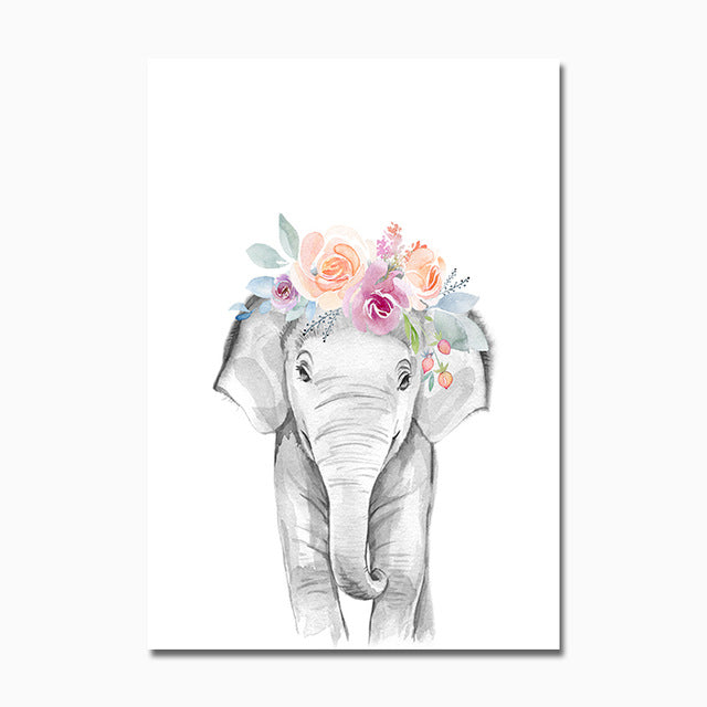 Creative Animal Prints - Flower Crown